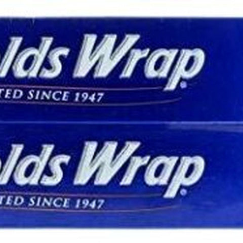 2 Packs Reynolds Wrap Aluminum Foil Roll 12