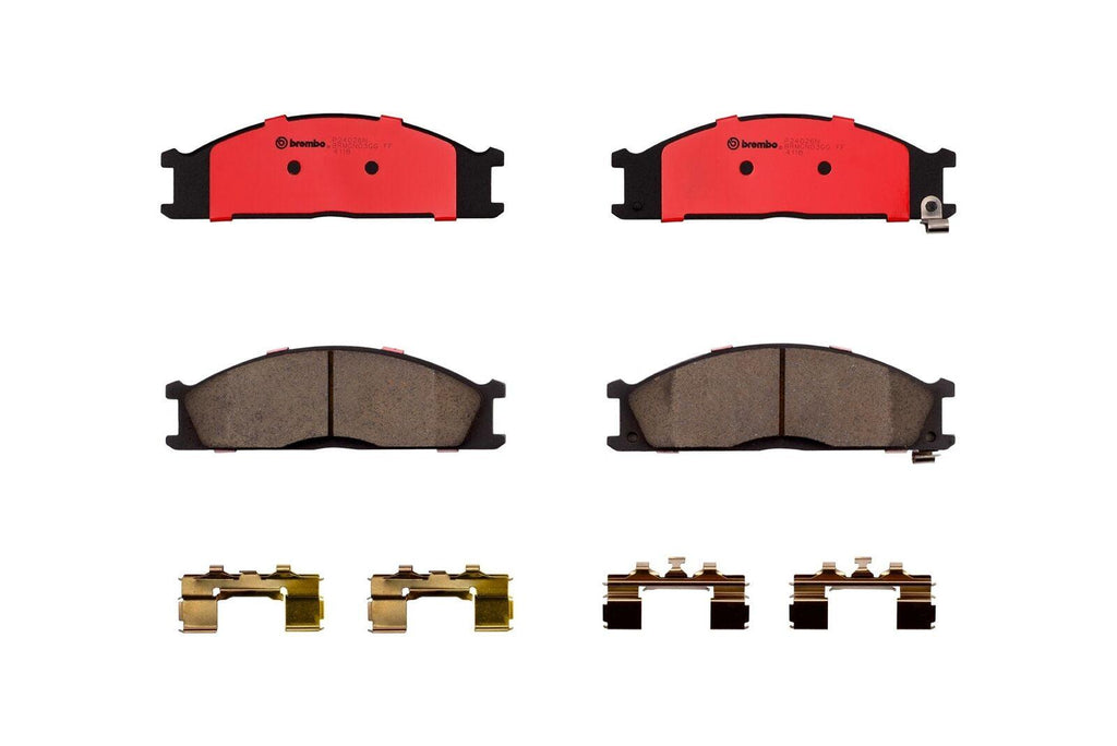 Front Disc Brake Pad Set for Frontier, Pickup, SVX, Pathfinder+Mor