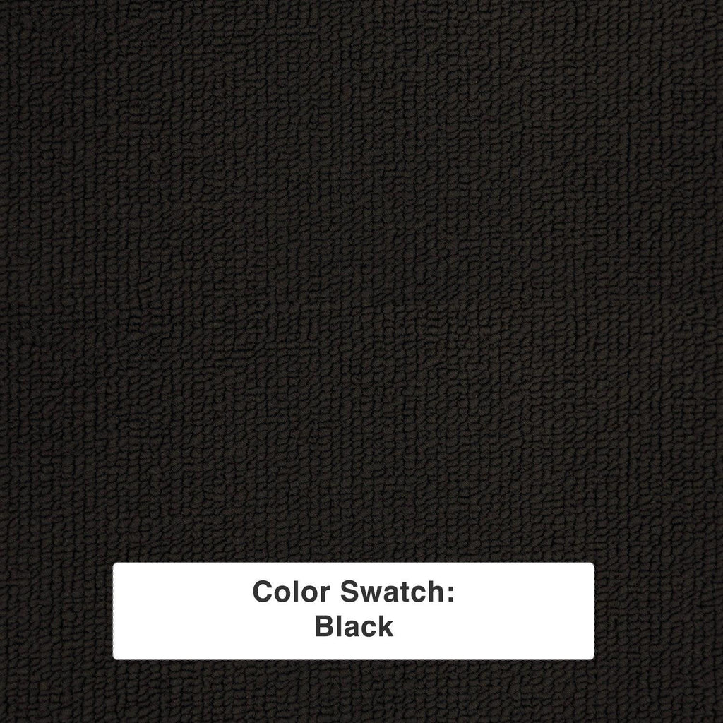 Lloyd Berber Front Carpet Mats for '73-77 Chevy Laguna W/Chevy Black on Silver