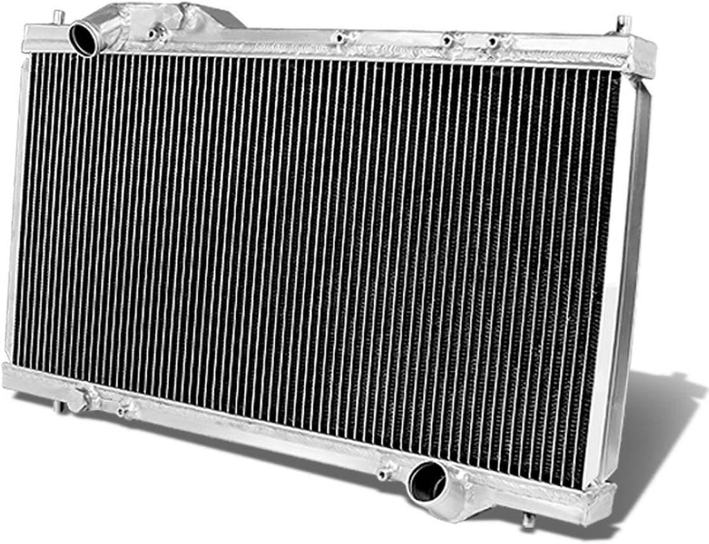 RA-NSX90-2 2-Row Full Aluminum Radiator, 1 Pack,Metallic