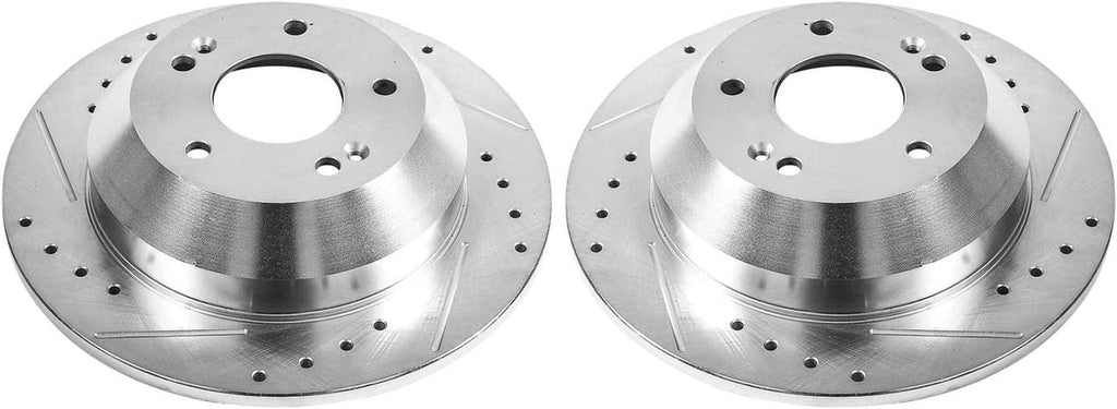JBR1532XPR Rear Evolution Drilled & Slotted Rotor Pair