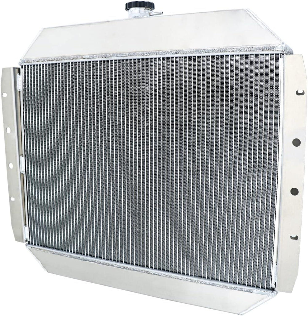 Radbuild 3 Row Aluminum DPI433 Radiator for 1966-1979 Ford F-Series F100 F150 F250 F350 Bronco Truck Pickup V8 Engine Radiators 67 68 69 70 71 72 73 74 75 76 77 78