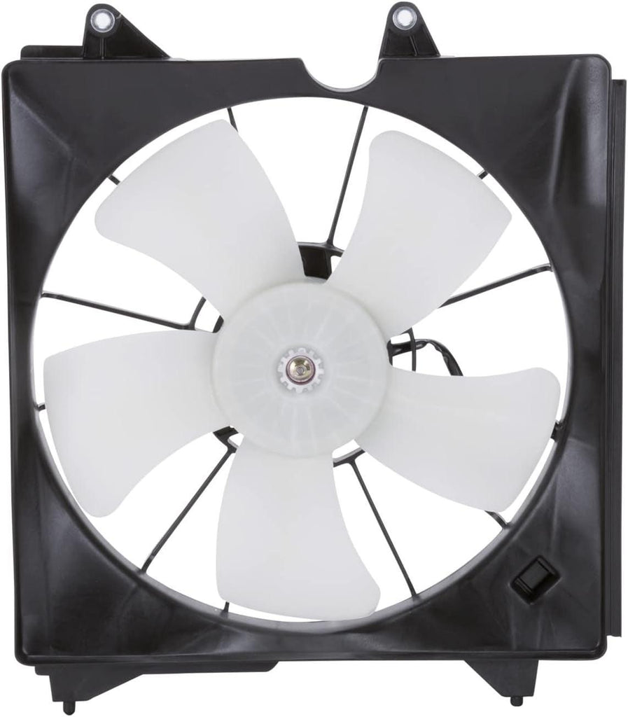 601190 Cooling Fan Assembly Compatible with 2008-2012 Honda Accord, Black