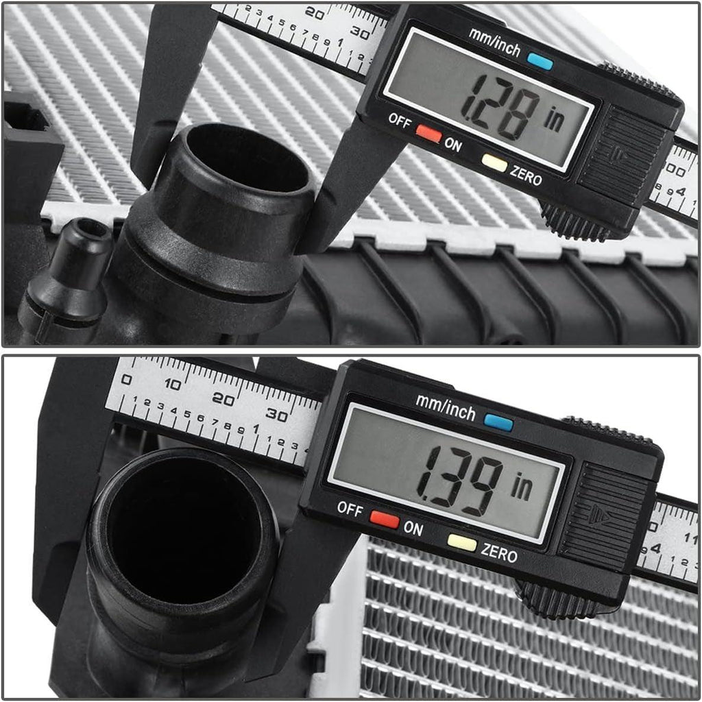 OEM-RA-13544 OE Style 1-Row Aluminum Cooling Radiator Compatible with 14-18 Mini Cooper Hatchback S 2.0L