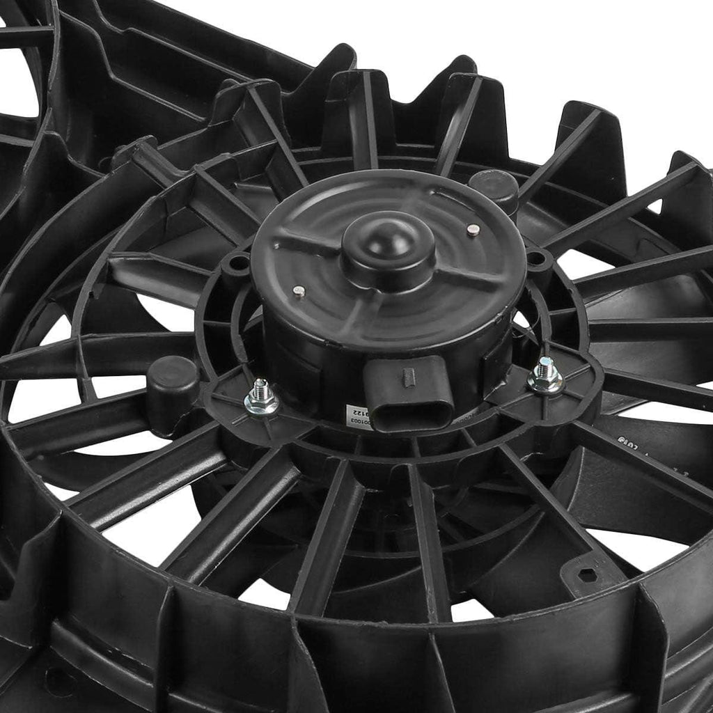 OEM-RF-0139 Factory Style Radiator Cooling Fan Assembly Cooling Efficiency Improved Direct Replacement [Compatible with 2004-2012 Malibu / 2005-2010 G6 / 2007-2009 Aura]