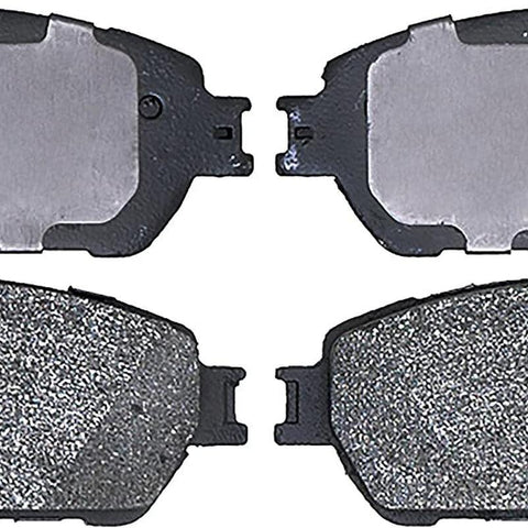 Silver 14D906ACHF1 Ceramic Front Disc Brake Pad Set