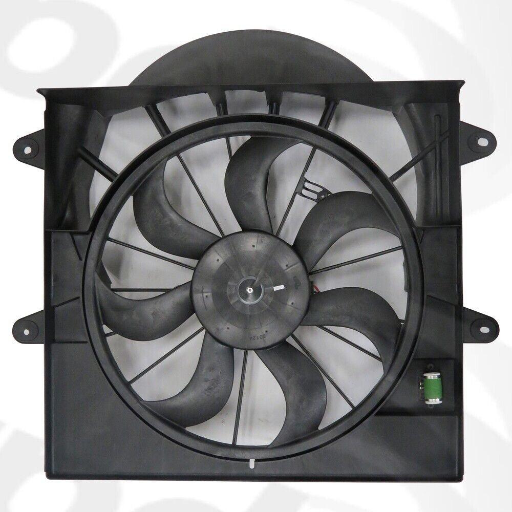 Global Parts Engine Cooling Fan Assembly for Commander, Grand Cherokee 2811865