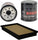 Bosch 3300 & 5050WS Premium Oil Filter and Air Filter Bundle