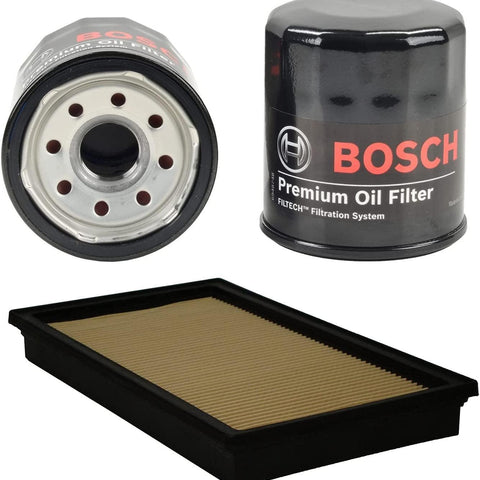 Bosch 3300 & 5050WS Premium Oil Filter and Air Filter Bundle