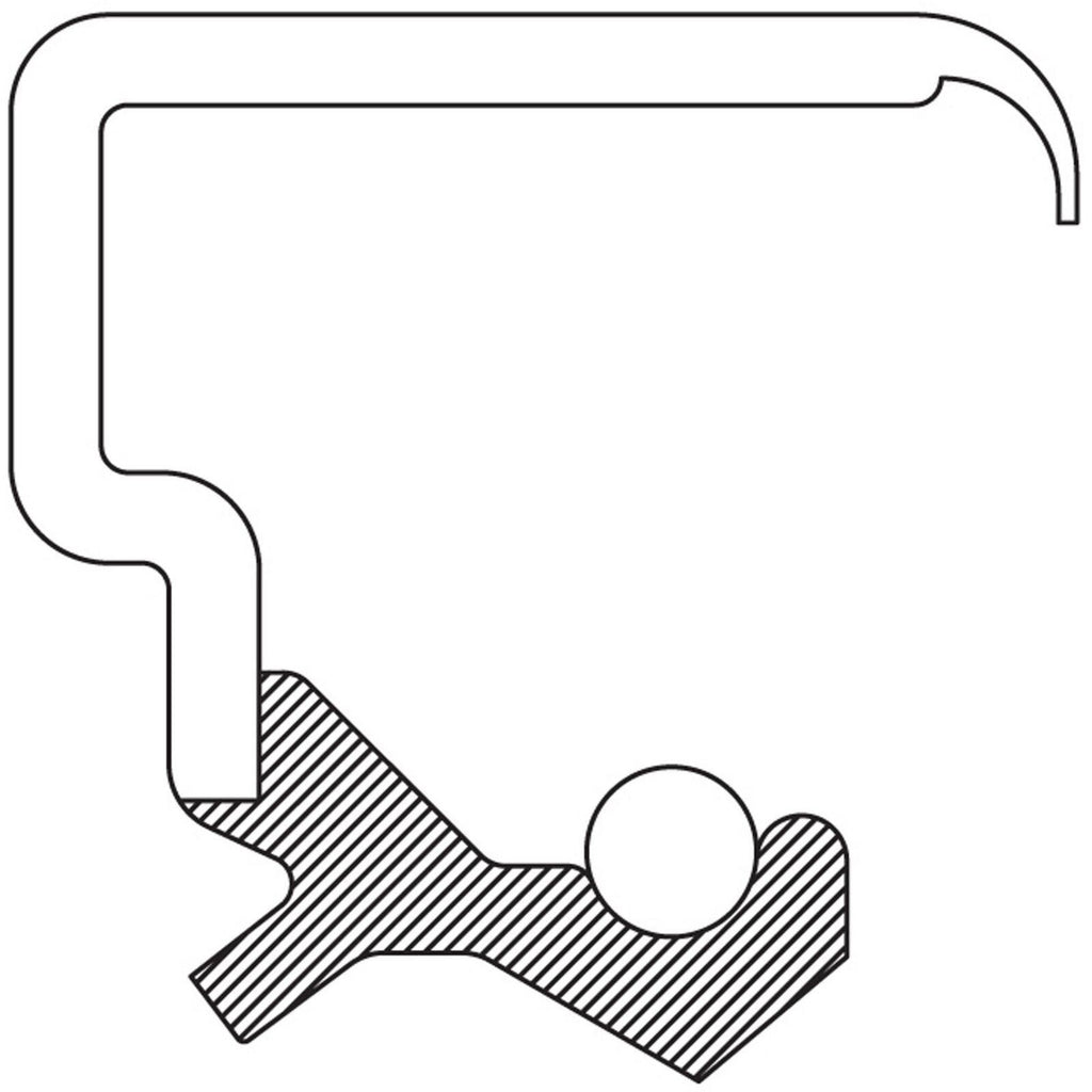Wheel Seal for G30, R2500 Suburban, V2500 Suburban, G3500, P20, R2500+More 3747