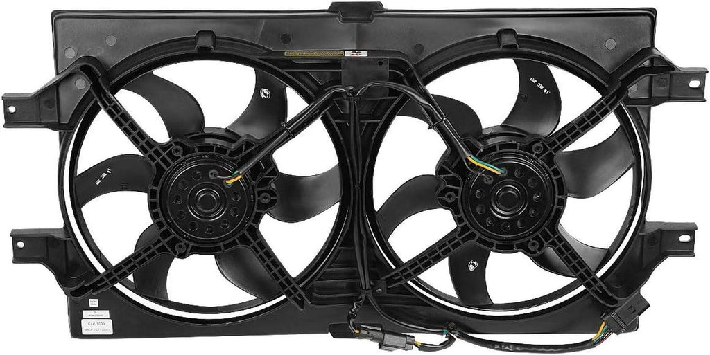 OEM-RF-0069 Factory Style Radiator Cooling Fan Cooling Efficiency Improved Direct Replacement [Compatible with 99-04 300M / 98-04 Concorde / 99-01 LHS / 98-04 Intrepid ]