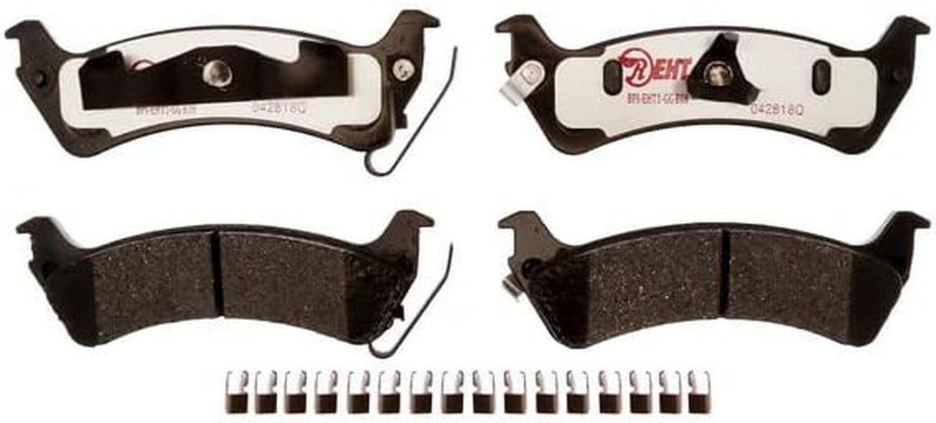 EHT666H Enhanced Technology Friction Pads Brake Pad Set