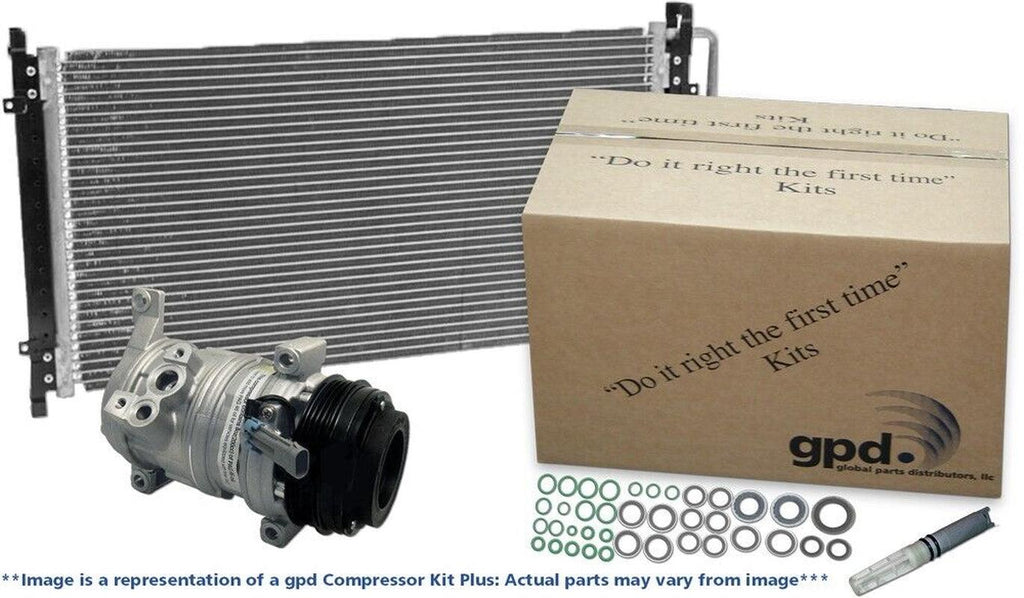 Global Parts A/C Compressor and Component Kit for Passat, Passat CC 9645493A