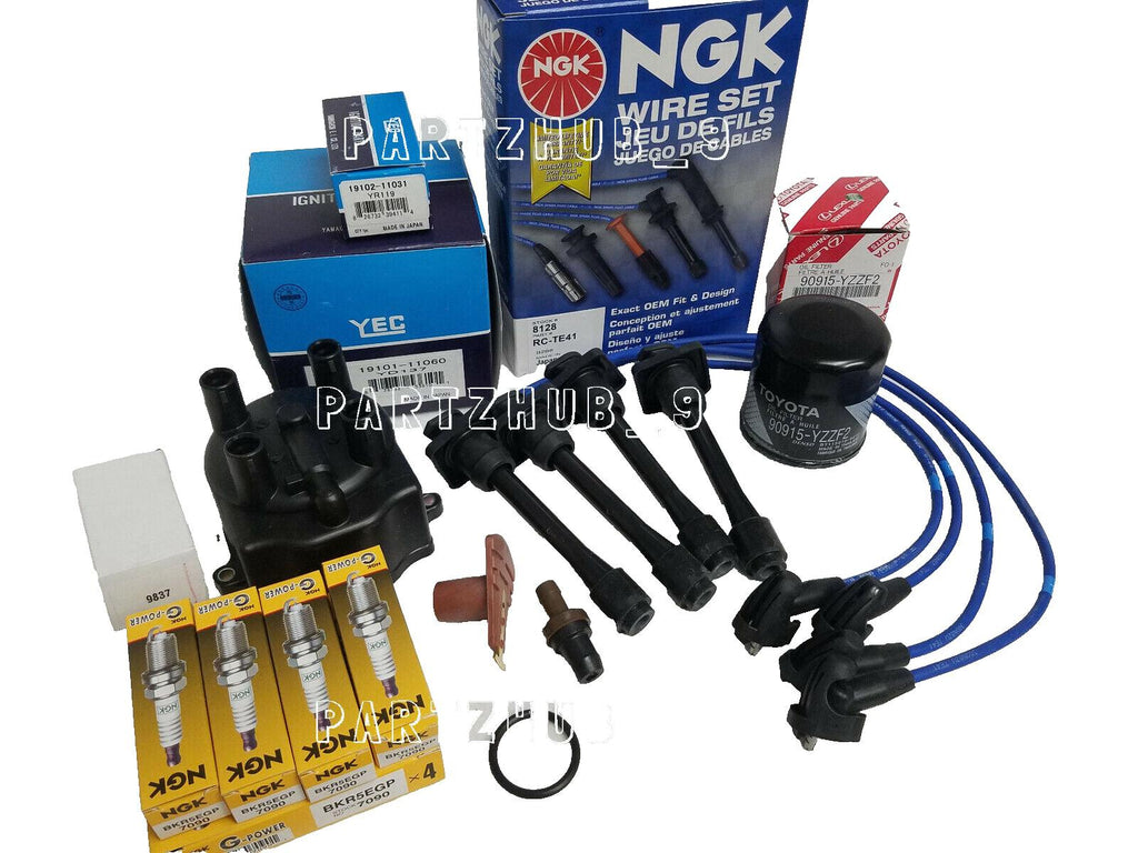 Cap-Rotor-Ngk Wires-Platinum Spark Plug-Pcv-Filte