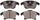 ADVICS AD1653 Disc Brake Pad Set