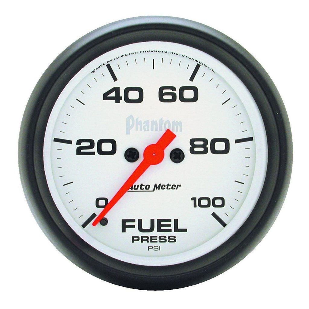2-5/8 in. FUEL PRESSURE 0-100 PSI PHANTOM