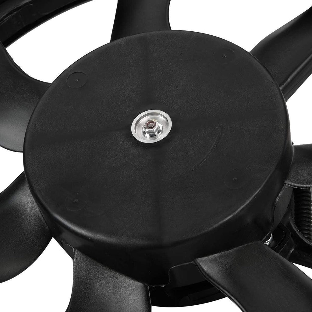 OEM-RF-0023 Factory Style Radiator Cooling Fan Assembly Cooling Efficiency Improved Direct Replacement [Compatible with 07-09 Santa Fe ],Black