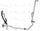 Global Parts A/C Refrigerant Liquid Hose for Enclave, Traverse, Acadia 4812947