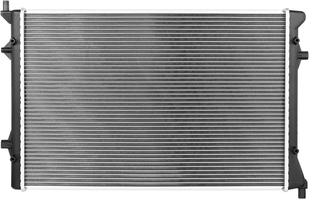OEM-RA-2964 OE Style 1-Row Aluminum Cooling Radiator Compatible with 06-09 A3 Quattro / 08-09 TT Quattro / 09-18 Passat / 07-08 Eos 3.2L 3.6L