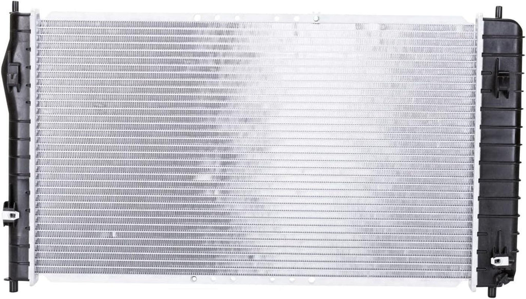 2518 Compatible with Chevrolet/Pontiac 1-Row Plastic Aluminum Replacement Radiator