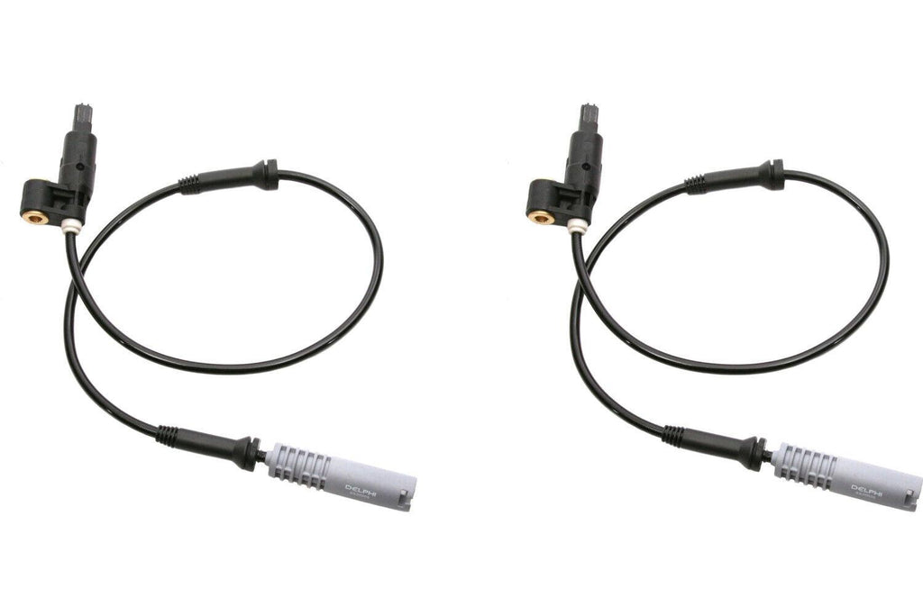 Front PAIR Delphi ABS Wheel Speed Sensor for 1992-1995 BMW 325I (58017)