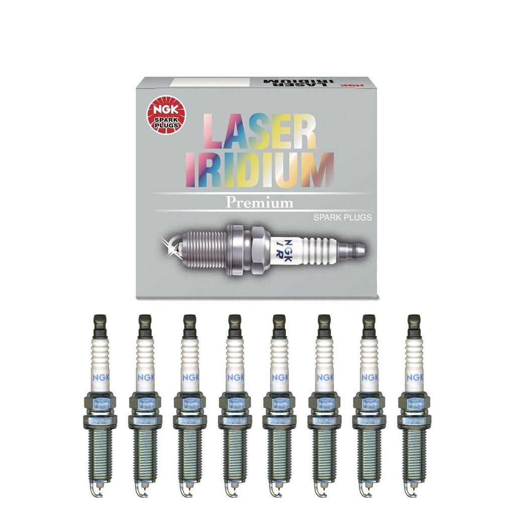 NGK Laser Iridium Spark Plug Set 8PCS. 08-20 for Infiniti Nissan 1406 DILKAR7B11