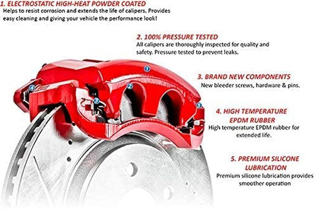 KC6373 Z23 Evolution Sport Performance 1-Click Brake Kit with Caliper