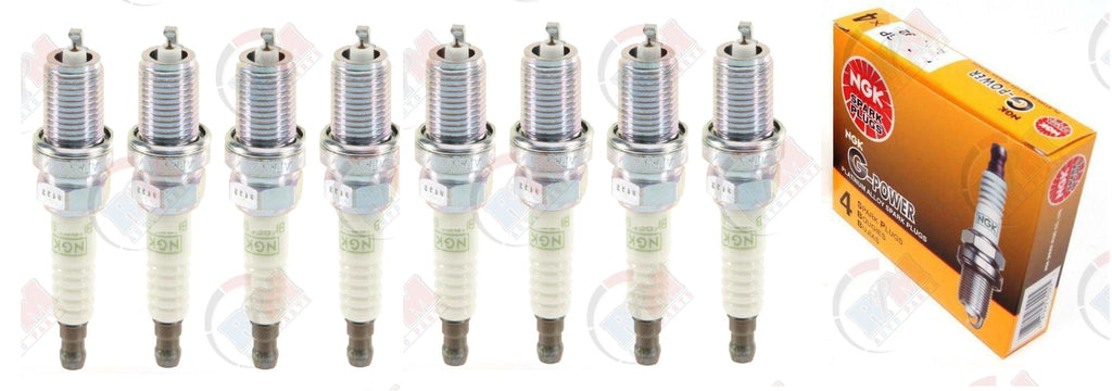 NGK "PLATINUM" Spark Plugs (Set of 8) for 2006-2010 BMW 650I 4.8L V8