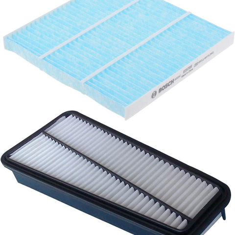 Bosch 6033C & 5354WS HEPA Cabin Air Filter and Air Filter Bundle