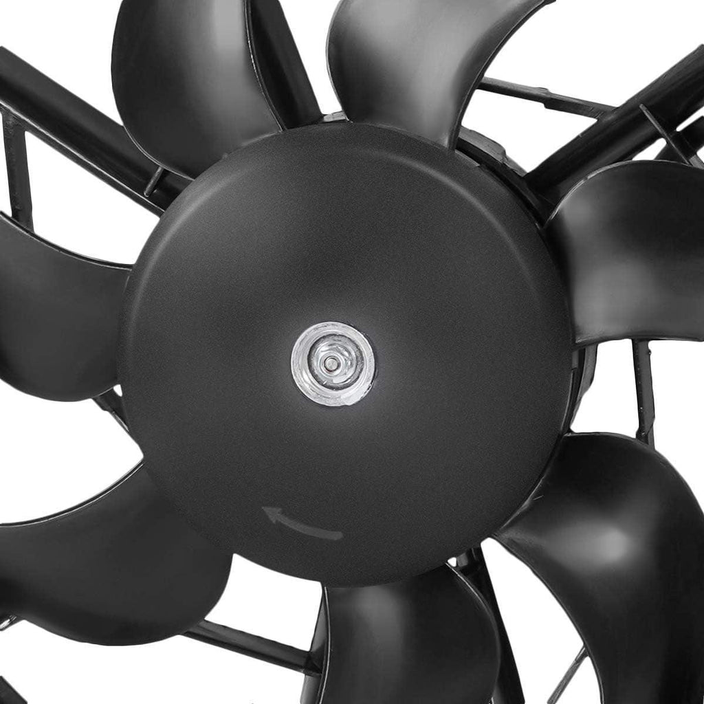 OEM-RF-0006 Factory Style Radiator Cooling Fan Assembly Cooling Efficiency Improved Direct Replacement [Compatible with 95-99 Accent]