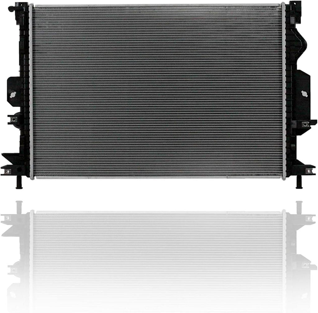 Radiator -  Compatible/Replacement for 13331 13-18 Ford C-Max Hybrid Energi 2.0L L4 - Plastic Tank Aluminum Core, 1-Row