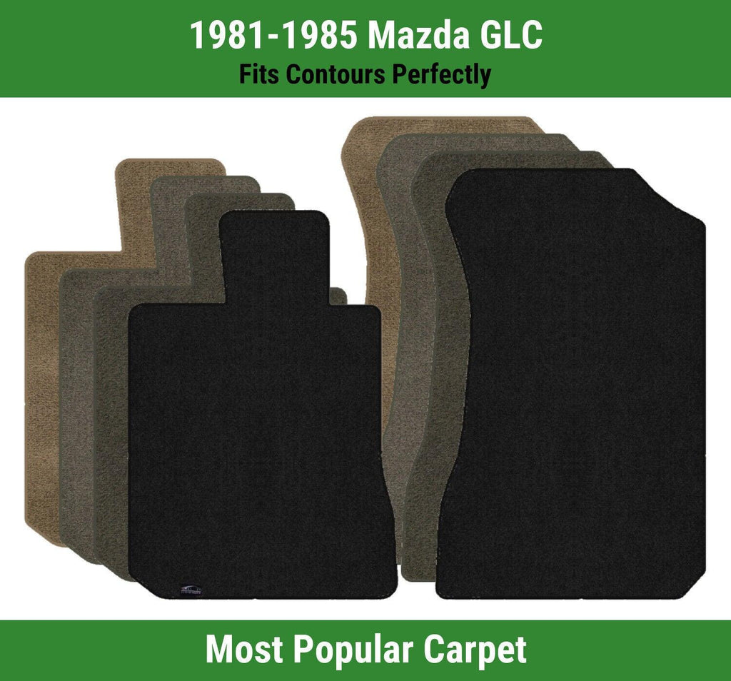 Lloyd Ultimat Front Row Carpet Mats for 1981-1985 Mazda GLC