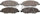 ADVICS AD1345 Disc Brake Pad Set