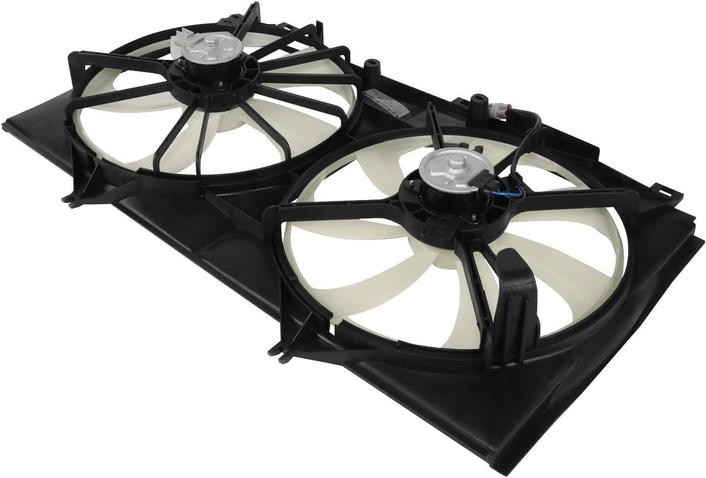 OEM-RF-0968 Factory Style Radiator Cooling Fan Assembly Compatible with 2007-2009 Camry 4 Cyl MT