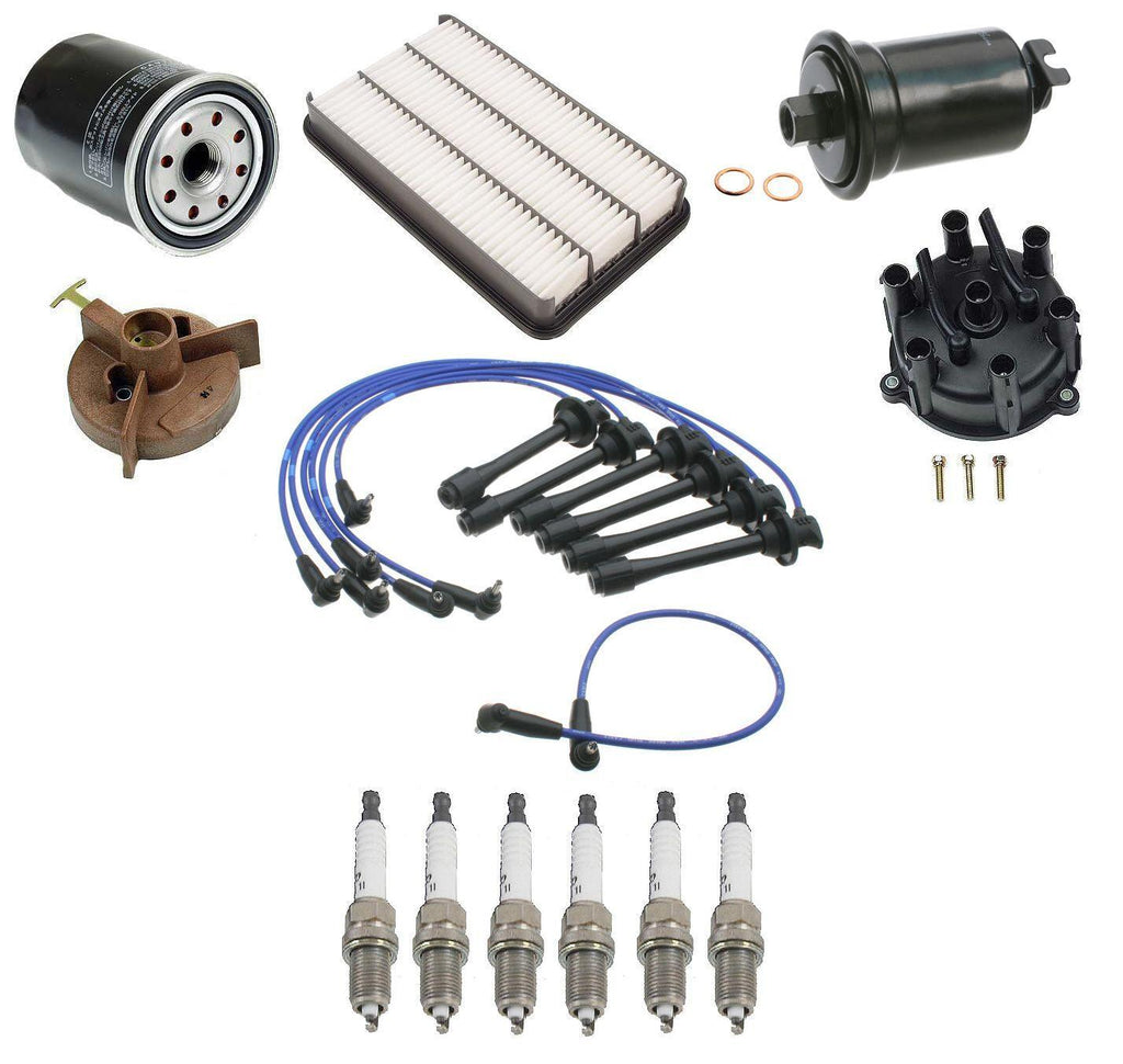 FOR 91-93 Toyota Camry V6 Tune-Up Kit Cap+Rotor+Spar