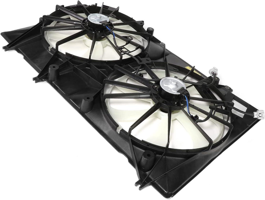 OEM-RF-1008 Factory Style Radiator Cooling Fan Assembly Compatible with 2008-2013 Highlander 3.5L W/O Tow Package