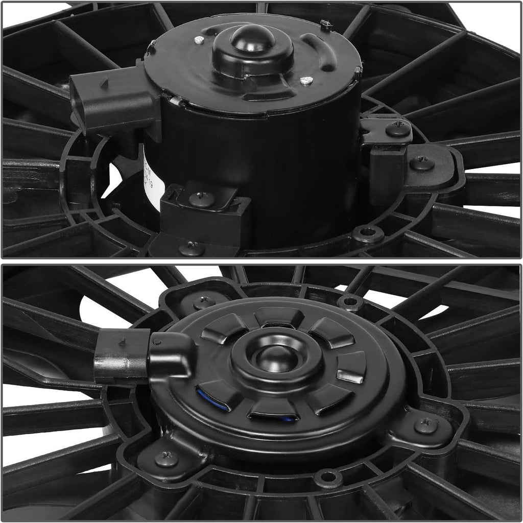 OEM-RF-0576 Factory Style Radiator Cooling Fan Assembly Compatible with 05-08 Allure/Lacrosse, 06-11 Impala, 06-07 Monte Carlo