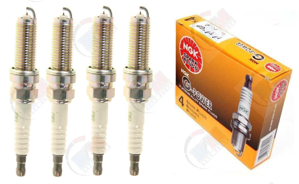 NGK G-POWER "PLATINUM" Spark Plugs (Set of 4) for 2015-2019 Honda Fit 1.5L