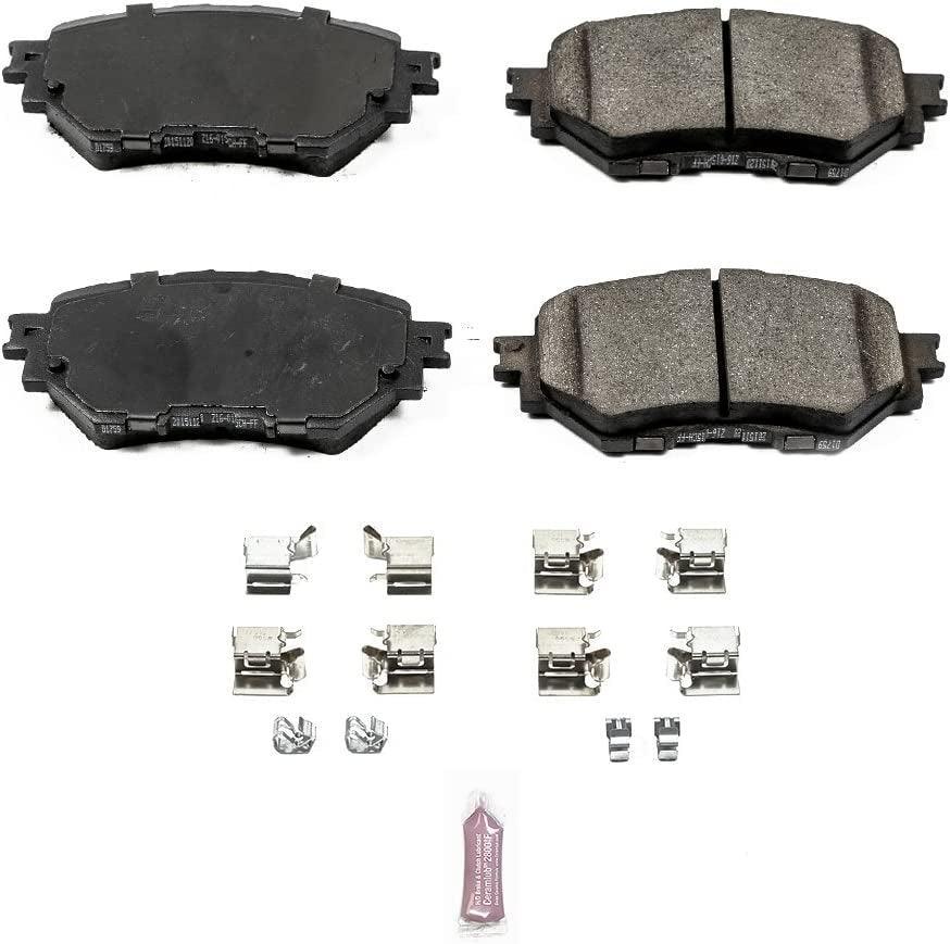 Front 17-1759 Ceramic Brake Pads Evolution Z17