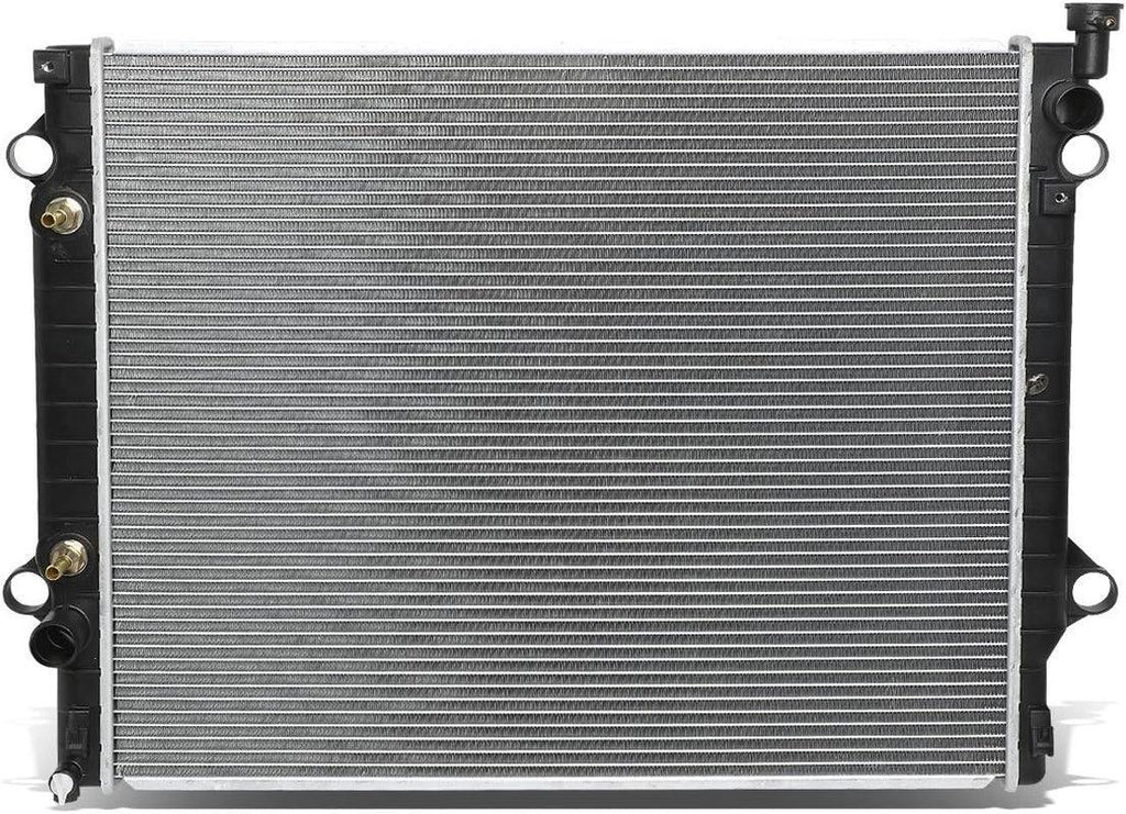 OEM-RA-2802 OE Style Direct Fit Aluminum Cooling Radiator Compatible with 05-15 Tacoma, 25-5/8" W X 21-3/16" H X 1" D, 1-3/8" Inlet, 1-3/8" Outlet
