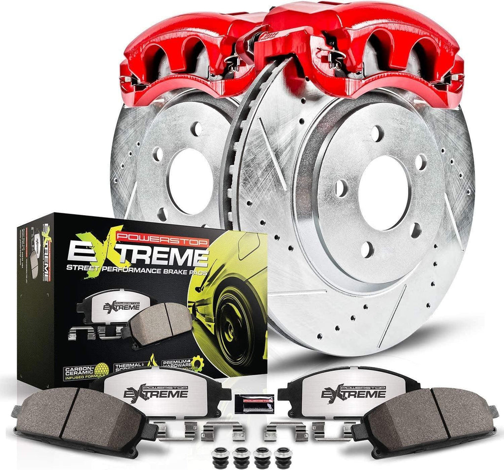 KC697-26 Front Z26 Street Warrior Brake Kit Acura Honda