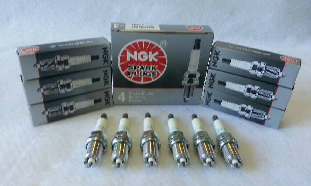 NGK MADE in JAPAN BKR5EKB11 SPARK PLUG 6-PEICES (3967) TOYOTA LEXUS