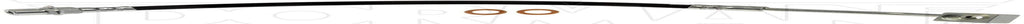 Dorman Brake Hydraulic Hose for 1999-2004 Ford Mustang H381286