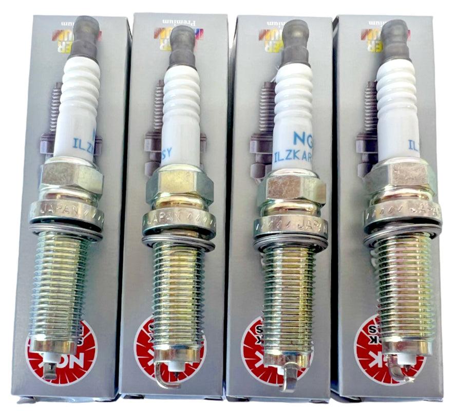 NGK 95660 LASER IRIDIUM Spark Plugs Genuine Japan 4PK Gap 0.030" (Set of 4)