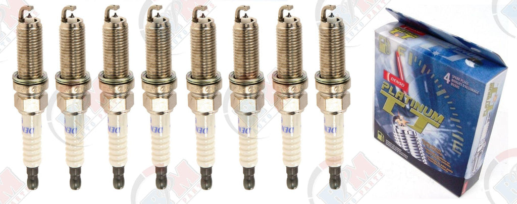 DENSO "PLATINUM" TT Spark Plugs (Set of 8) for 2005-2015 Nissan Armada 5.6L V8