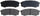 SGD606C Service Grade Ceramic Disc Brake Pad Set