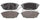 ADVICS AD0892 Disc Brake Pad Set