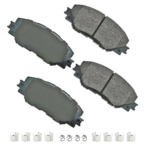 Front Disc Brake Pad Set for Corolla, RAV4, Prius V, Xb, Matrix+More (ASP1210A)