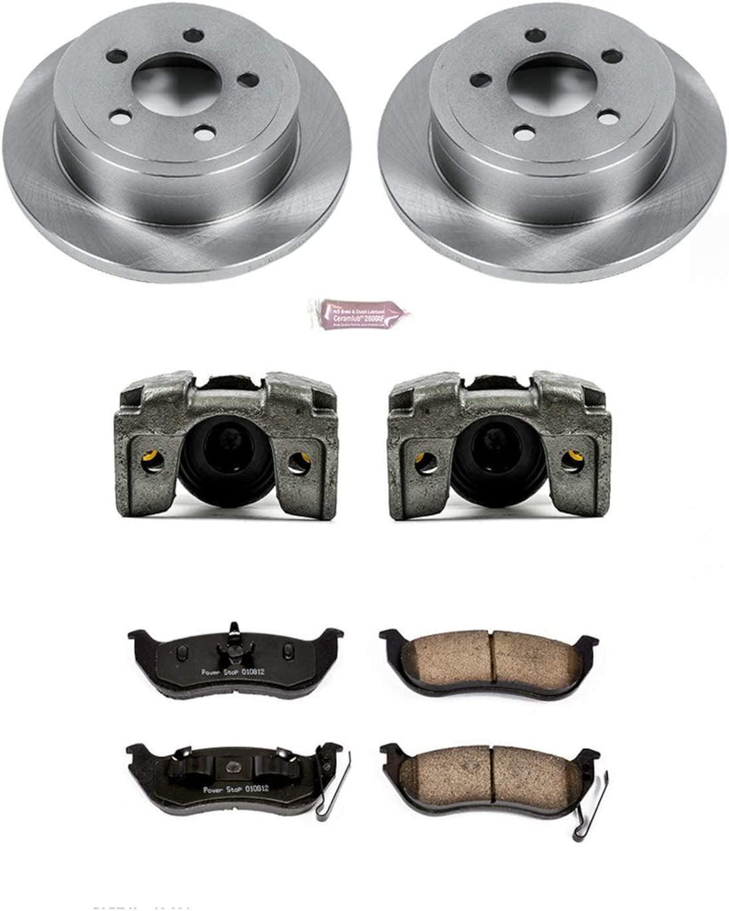 KCOE2197 Autospecialty 1-Click OE Replacement Brake Kit with Calipers