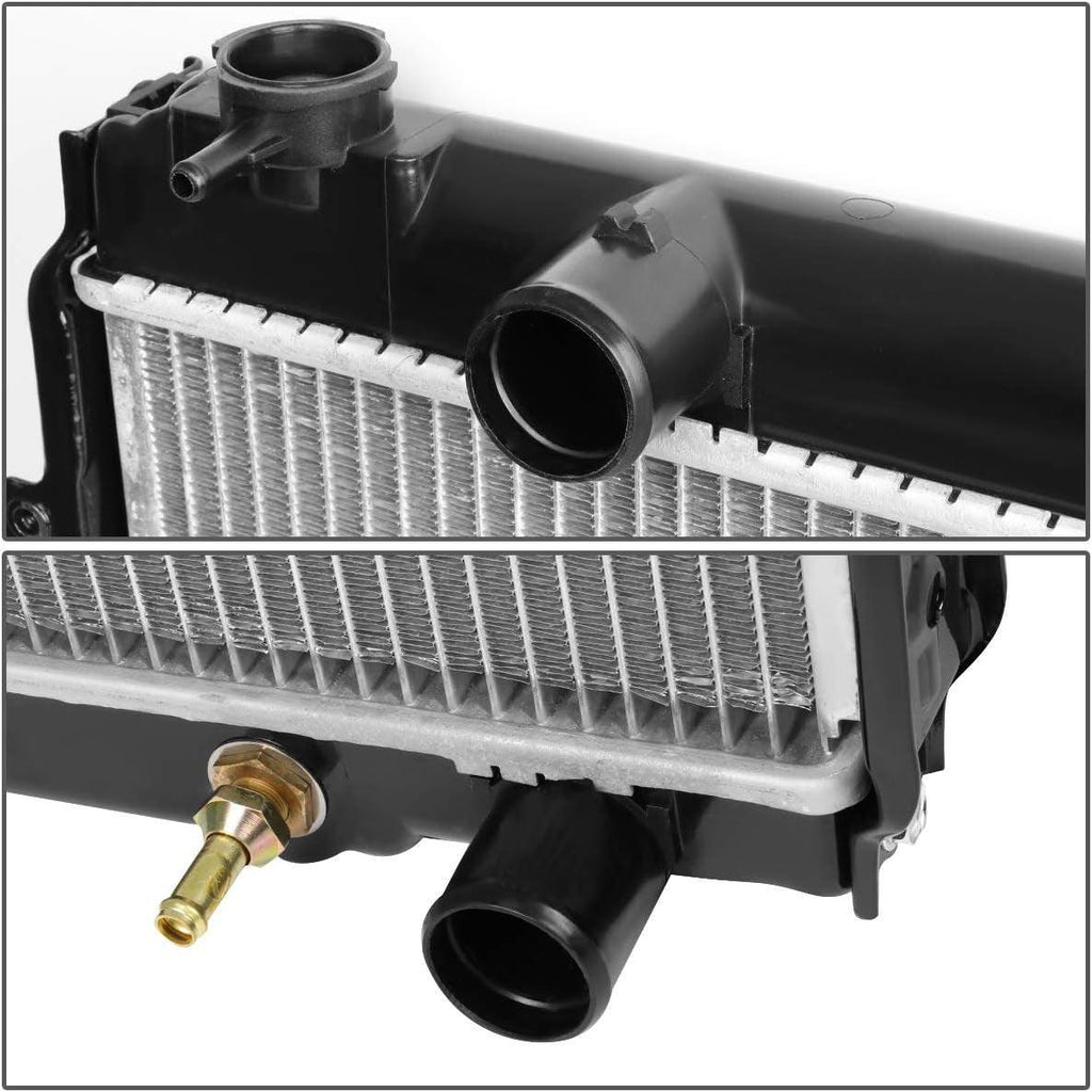 OEM-RA-2376 OE Style Aluminum Core Radiator DPI 2376 Compatible with 04-06 Tundra / 01-07 Sequoia, 27-3/8" W X 23-5/8" H X 1-7/16" D, 1-1/2" Inlet, 1-1/2" Outlet